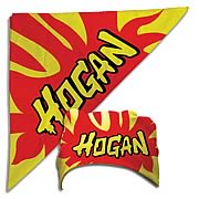 Hulk Hogan Flames Yellow Bandana